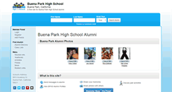 Desktop Screenshot of buenaparkhighschool.org